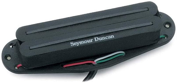 Seymour Duncan SHR-1 Hot Rails Single-Coil Sized Humbucker Pickup Black Neck