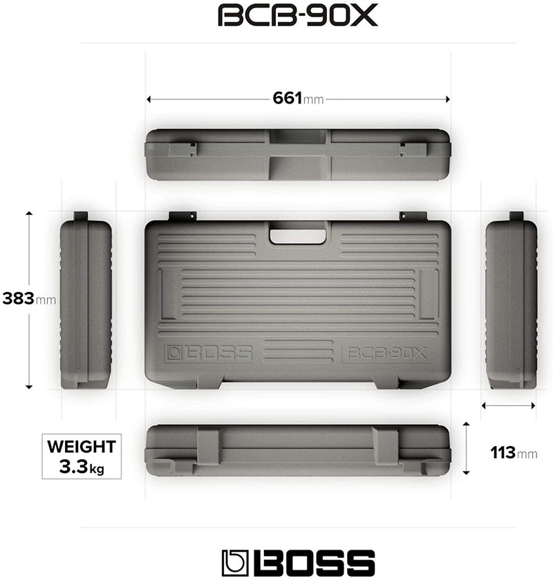 BOSS BCB-90X Deluxe Pedal Board and Case