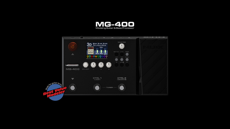 NUX introduces a new value packed multi-effects guitar pedal