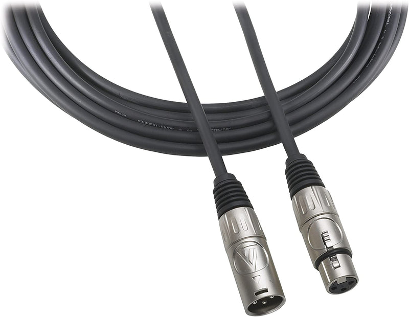 Audio-Technica AT8313 XLR Female to XLR Male Value Microphone Cable, 10 Feet