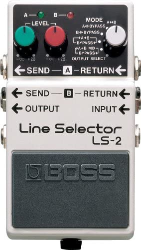 BOSS LS-2 Line Selector/Power Supply Pedal