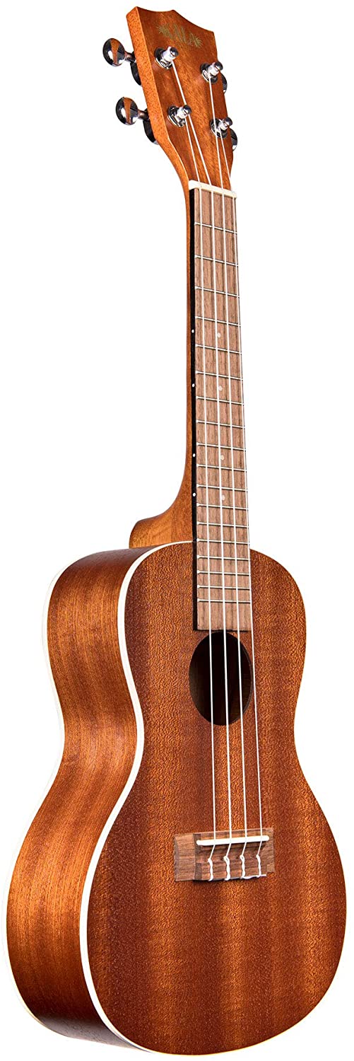 Kala KA-C Satin Mahogany Concert Ukulele with White Binding