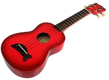 Makala MK-SD/RDBURST Dolphin Bridge Red Burst Soprano Ukulele