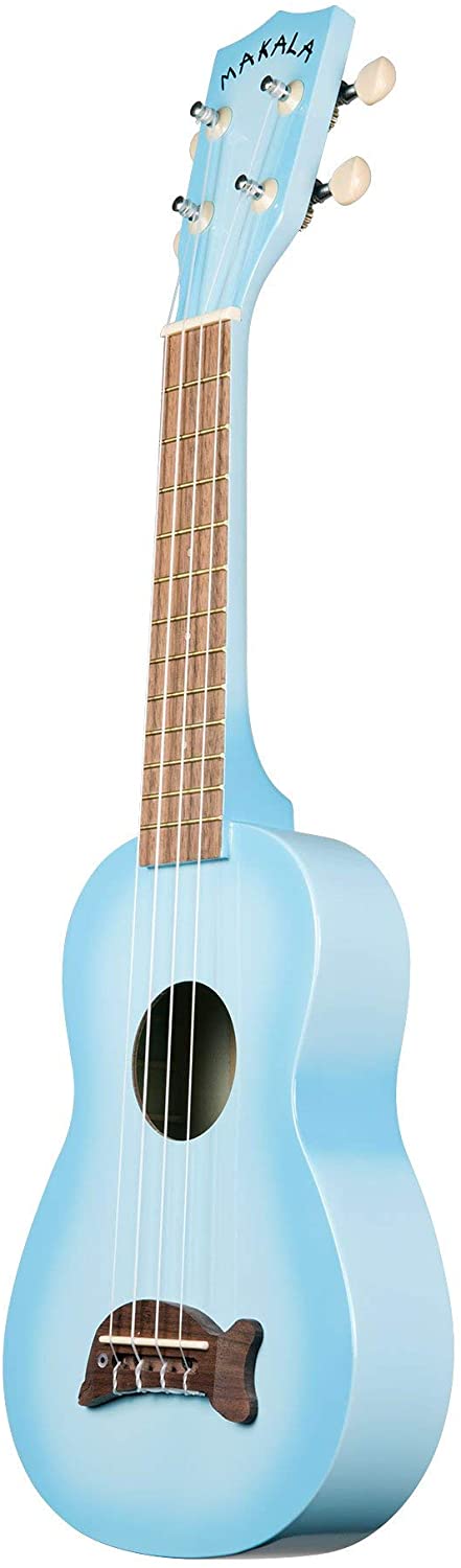 Makala MK-SD/LBLBURST Light Blue Burst Dolphin Bridge Soprano Ukulele