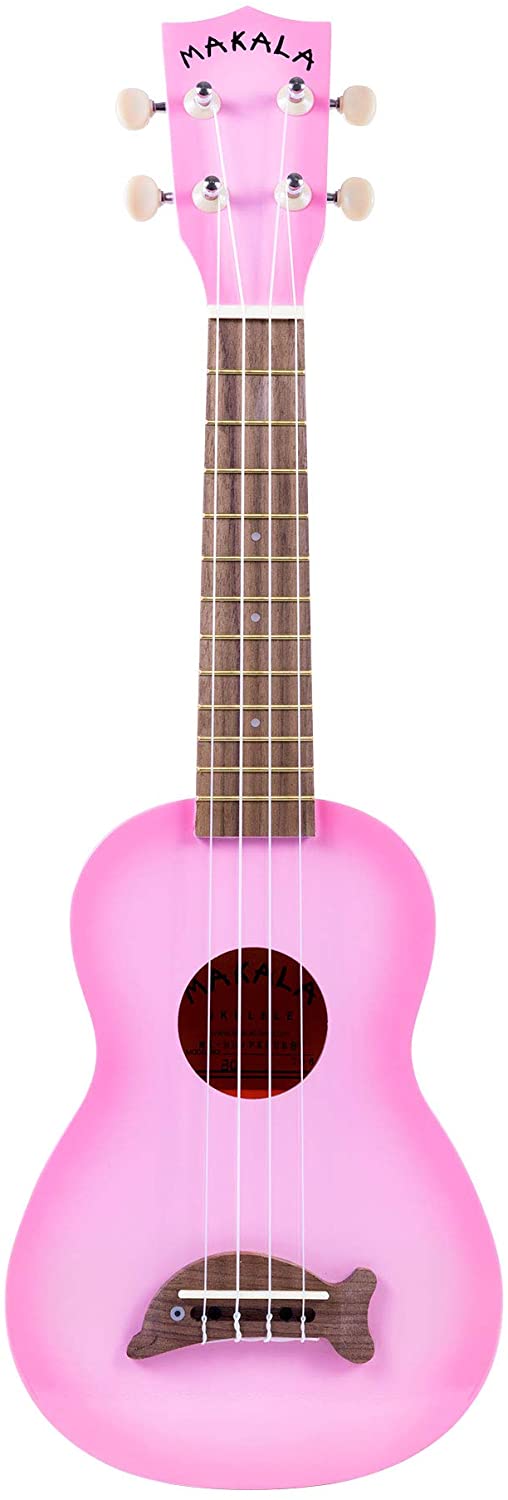 Makala MK-SD/PKBURST Dolphin Bridge Pink Burst Soprano Ukulele