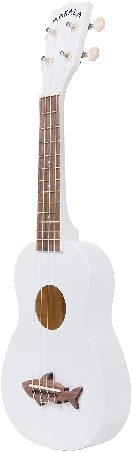 Kala MK-SS/WHT Makala Shark Soprano Ukulele (White)