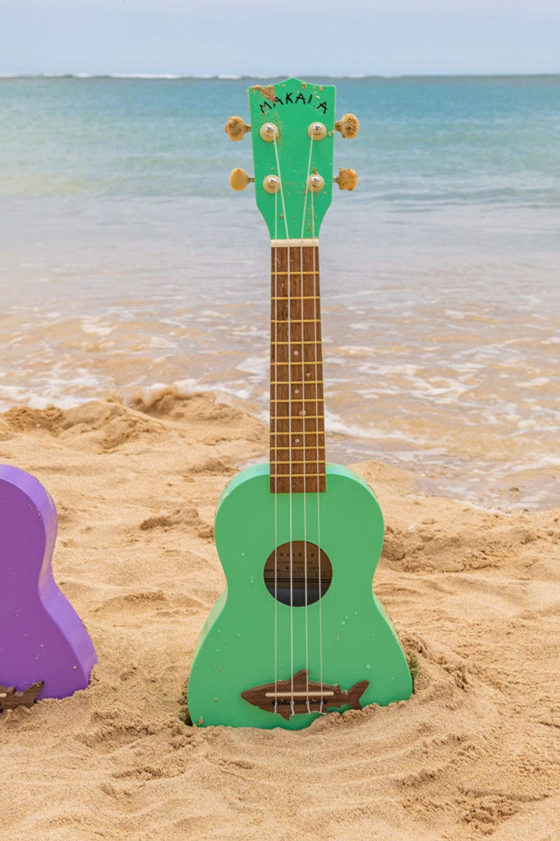 Makala MK-SS/GRN Surf Green Shark Soprano Ukulele