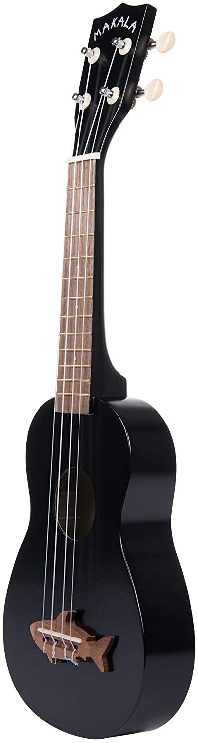 Kala MK-SS/BLK Makala Shark Soprano Ukulele (Black)