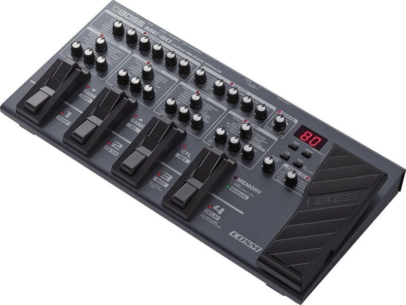 BOSS ME-80 Multiple Pedal with Looper, Multicolored