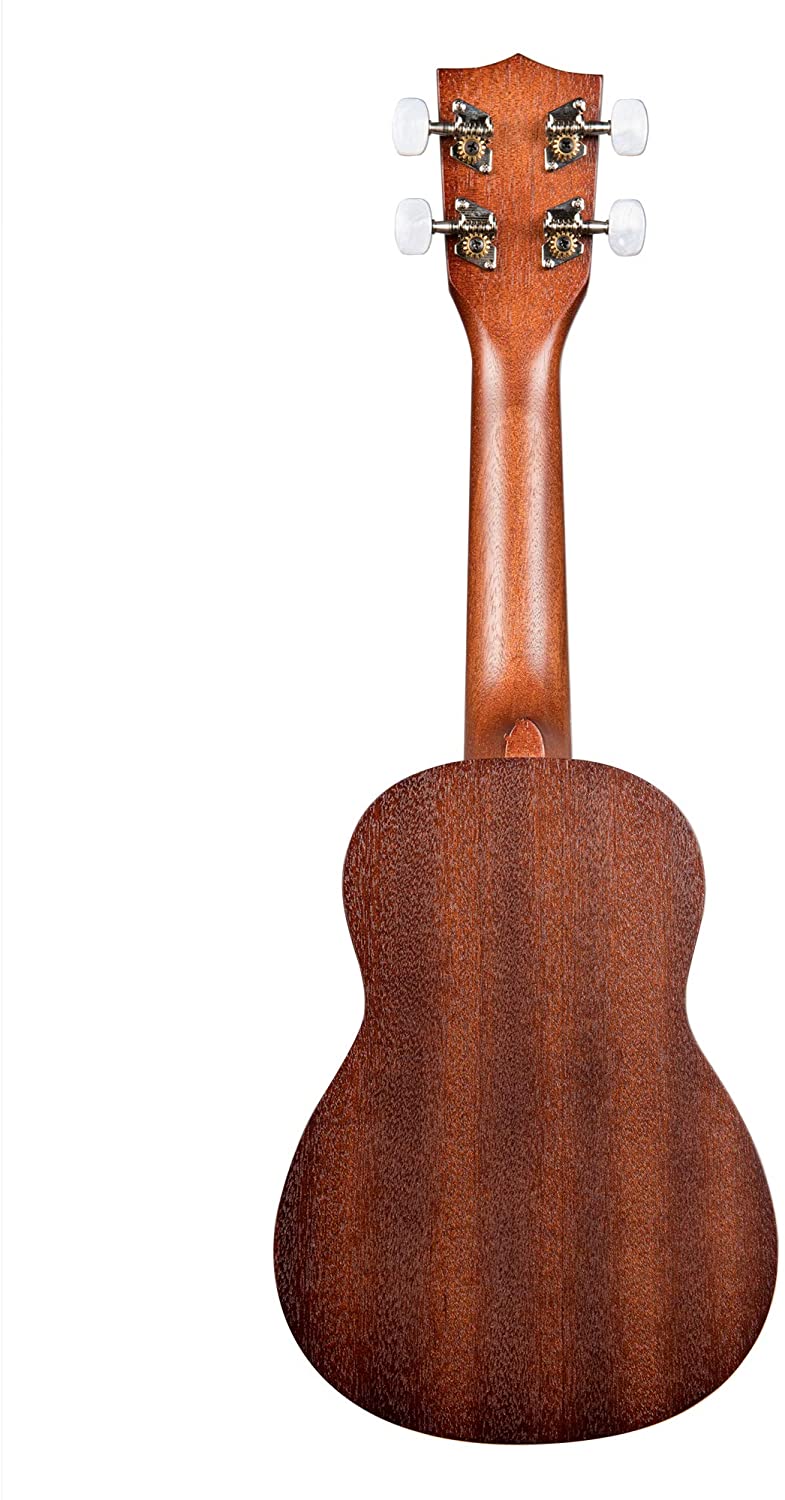 Kala KA-15S-H2 Soprano Ukulele (Hawiian Islands with Tattoo Band)