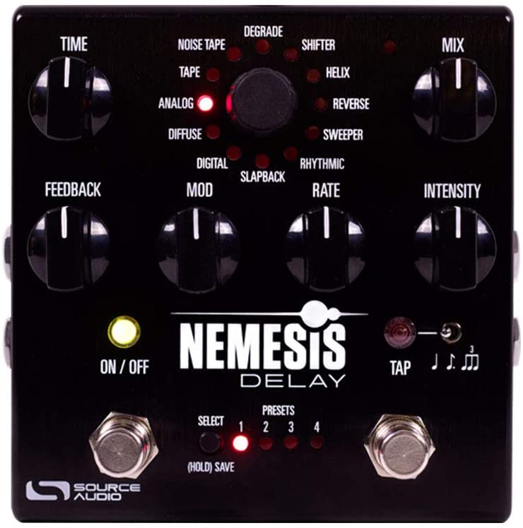 Source Audio SA260 Nemesis Guitar Delay Effects Pedal