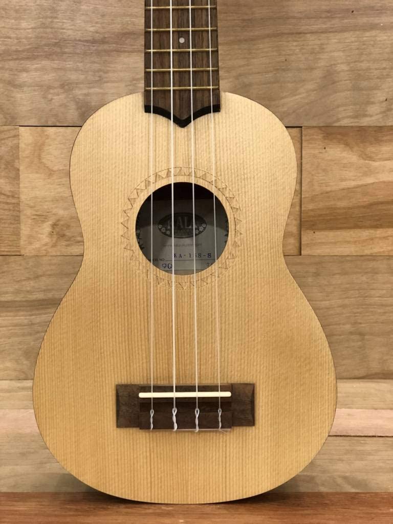 Kala KA-15S-S Mahogany Soprano Ukulele (Spruce Top)