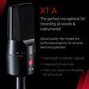 sE Electronics X1-A Large-Diaphragm Condenser Microphone
