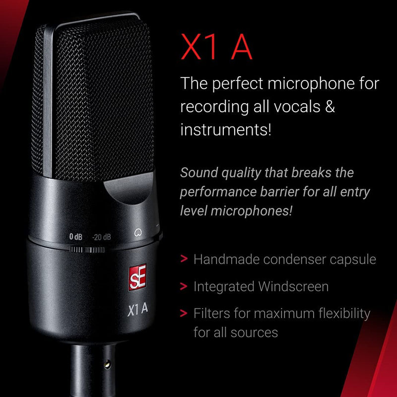 sE Electronics X1-A Large-Diaphragm Condenser Microphone