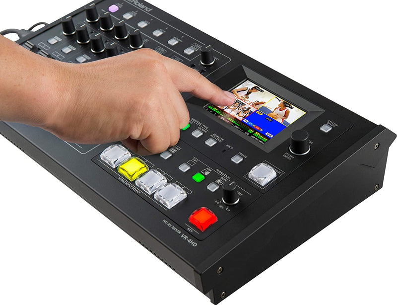 Roland VR-4HD 4 Channel AV Mixer with USB Stream/Record