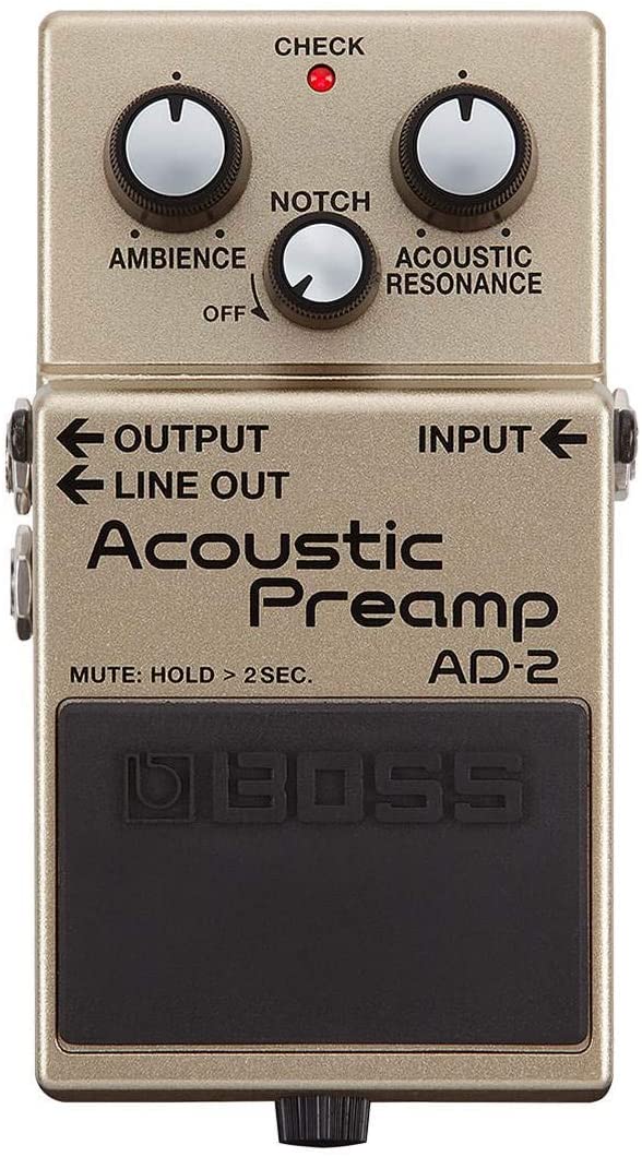 BOSS AD-2 Acoustic Preamp Pedal
