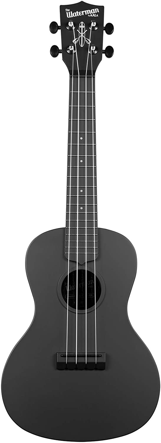 Kala Makala Waterman Concert Ukulele (Chalkboard Black)