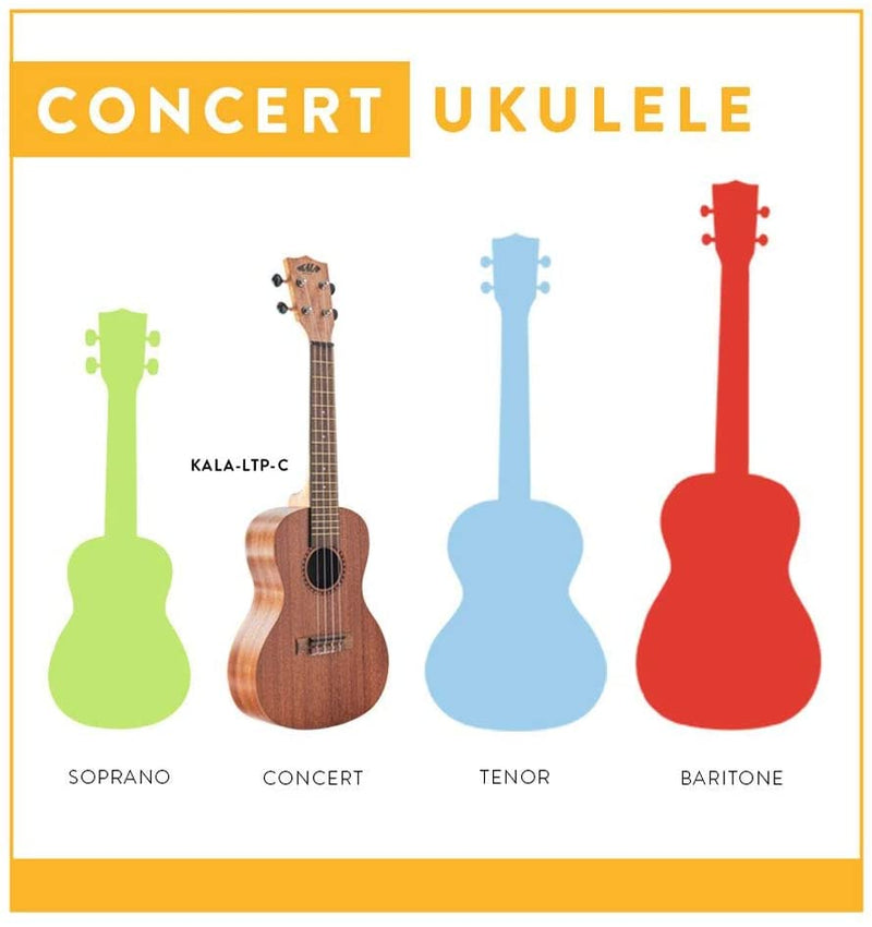 Kala LTP-C Learn to Play Ukulele Concert Starter Kit