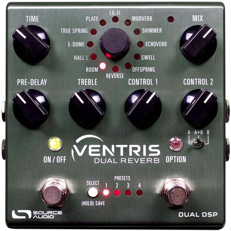 Source Audio Ventris Dual Reverb Pedal