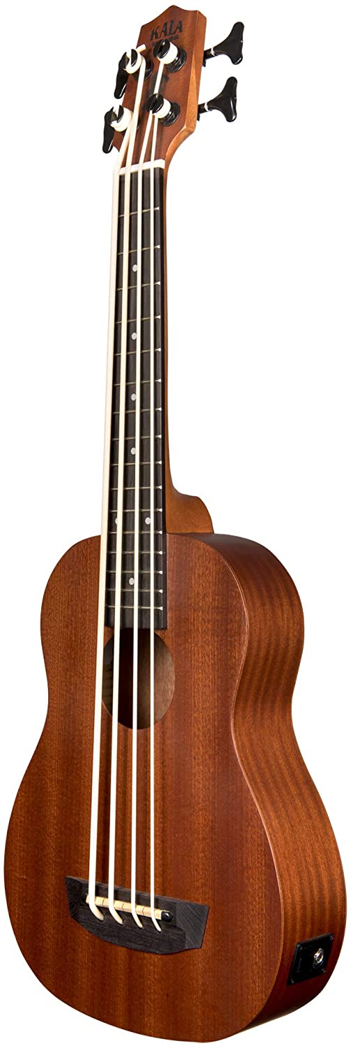 Kala U-Bass Satin/Mahogany Fretted w/Bag
