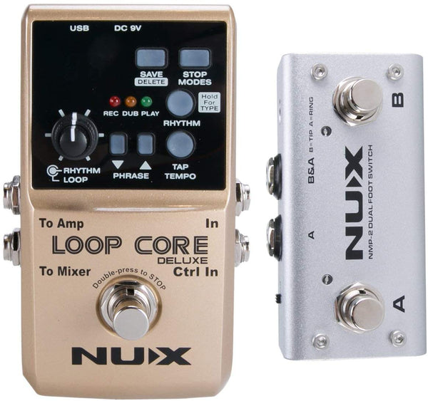 NUX Loop Core Deluxe Looper Pedal