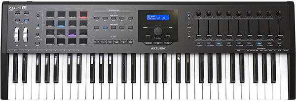 Arturia KeyLab 61 MKII Keyboard Controller (Black)