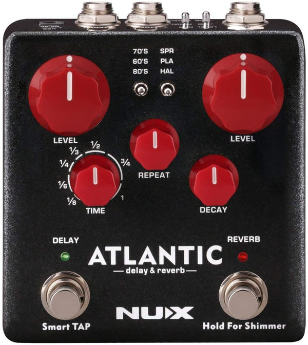 NUX Atlantic Multi Delay and Reverb Effect Pedal