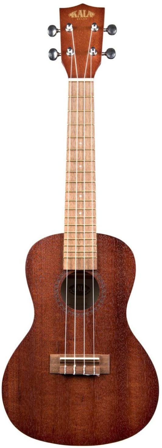 Kala KA-15 Concert Ukulele Bundle with Gig Bag, Tuner, Strap & String