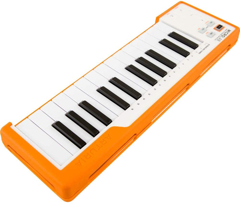 Arturia 25-Key Compact Portable USB Midi Controller (Orange)
