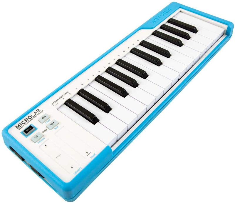 Arturia 25-Key Compact Portable USB Midi Controller (Blue)